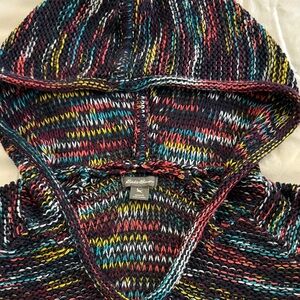Eddie Bauer Multicolor Hooded Sweater for Women